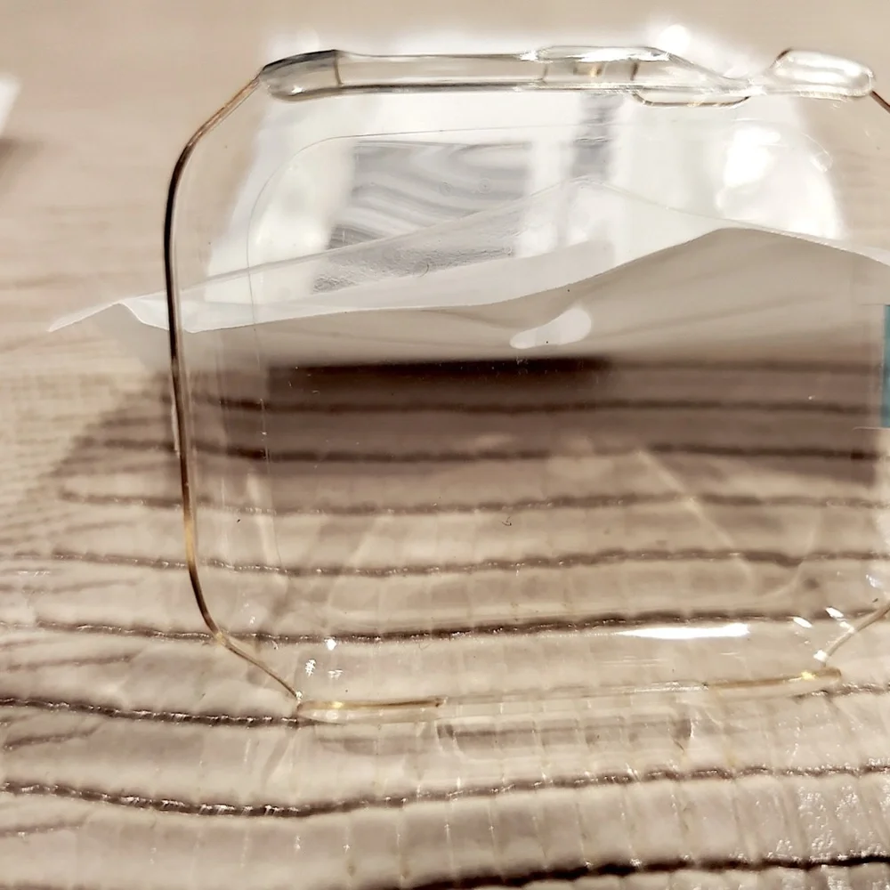 New Quality Flexible Clear Apple Series 4/5/6 Bumper Case + Screen Cover 44mm